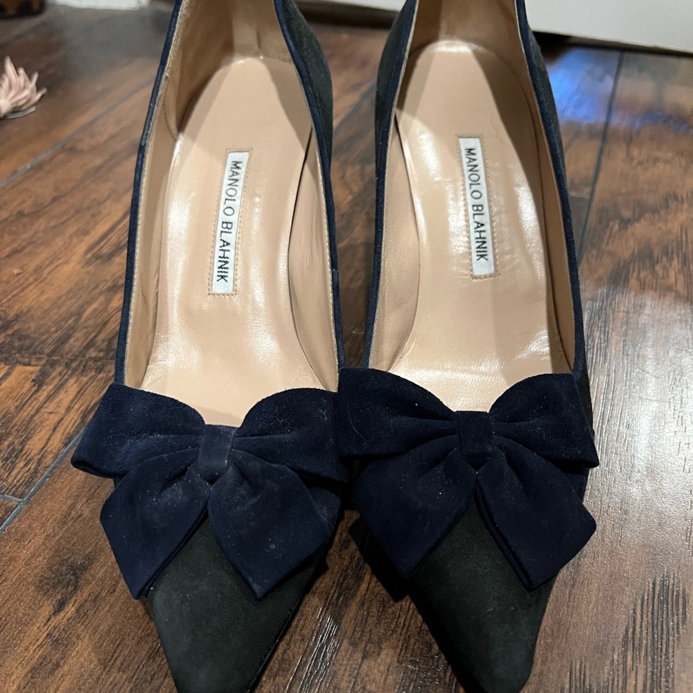 Bow Manolo Blahnik Heels